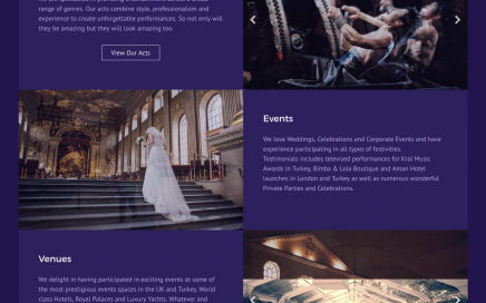Global Entertainment website